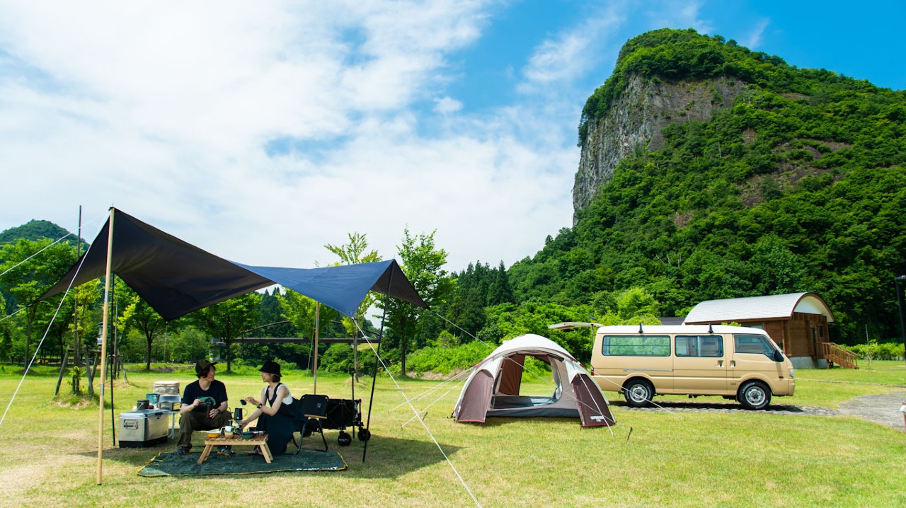CAPTAIN STAG 八木ヶ鼻オートキャンプ場