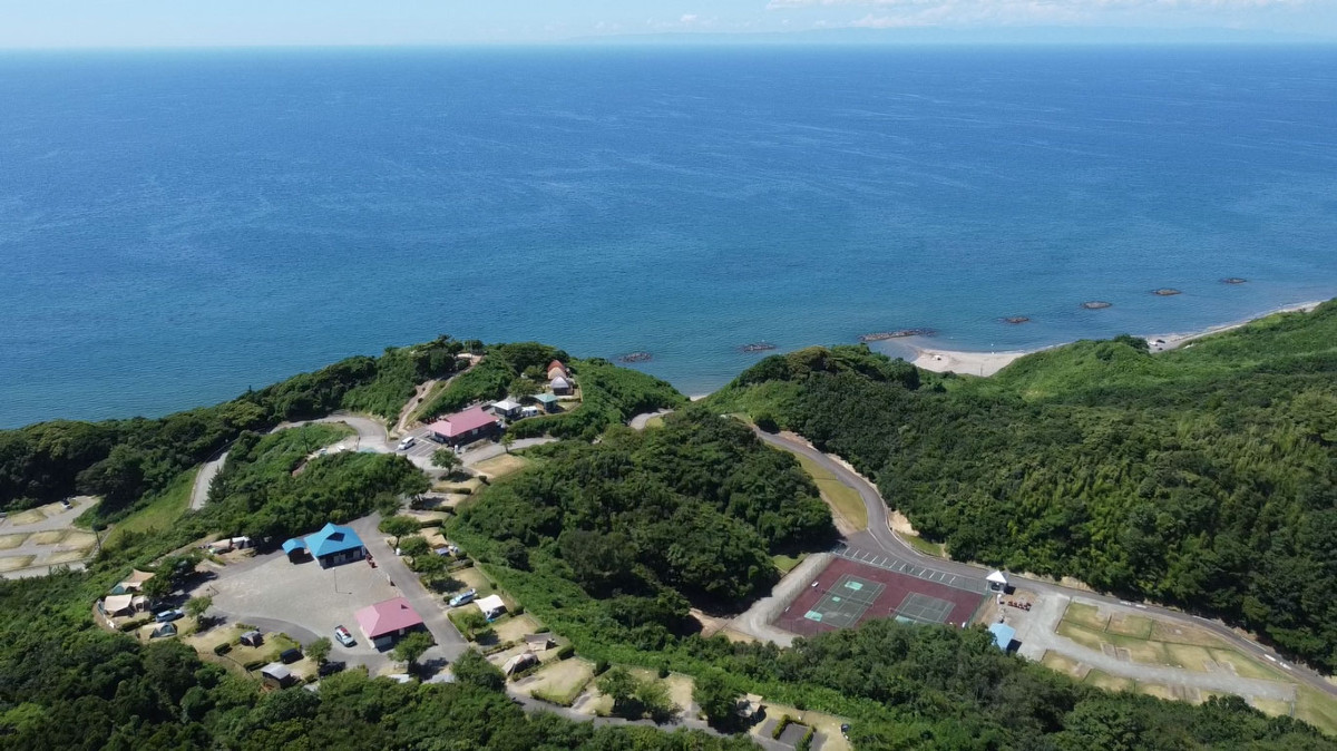 和島オートキャンプ場 場内見取り図