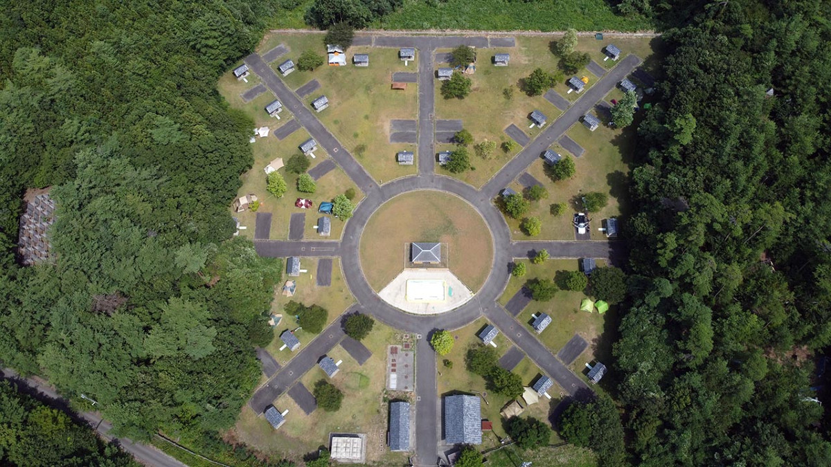 オートパークさわた 場内見取り図