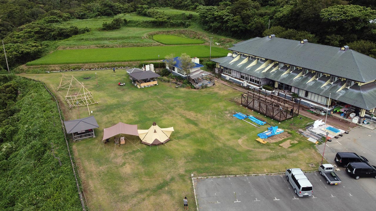 ふれあいハウス潮津の里 場内見取り図