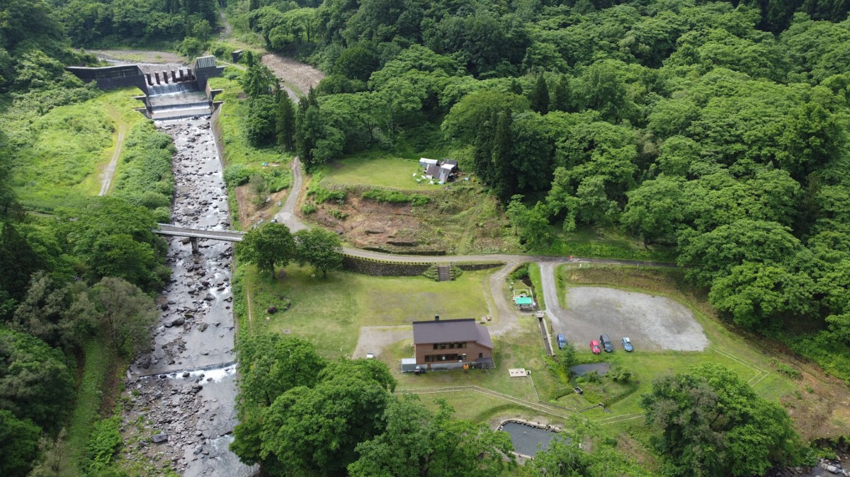 吉ヶ平自然体感の郷 場内見取り図