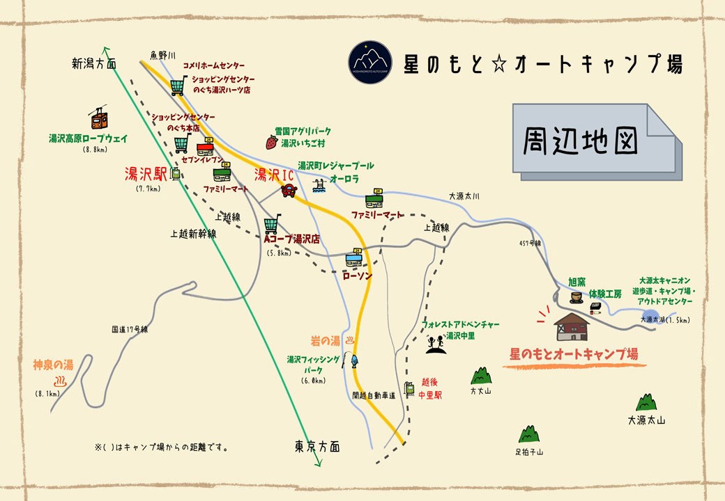 星のもとオートキャンプ場
