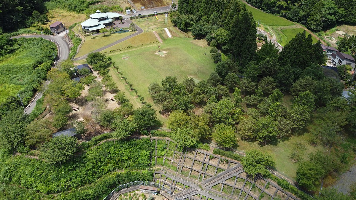 長岡市大杉公園 場内見取り図