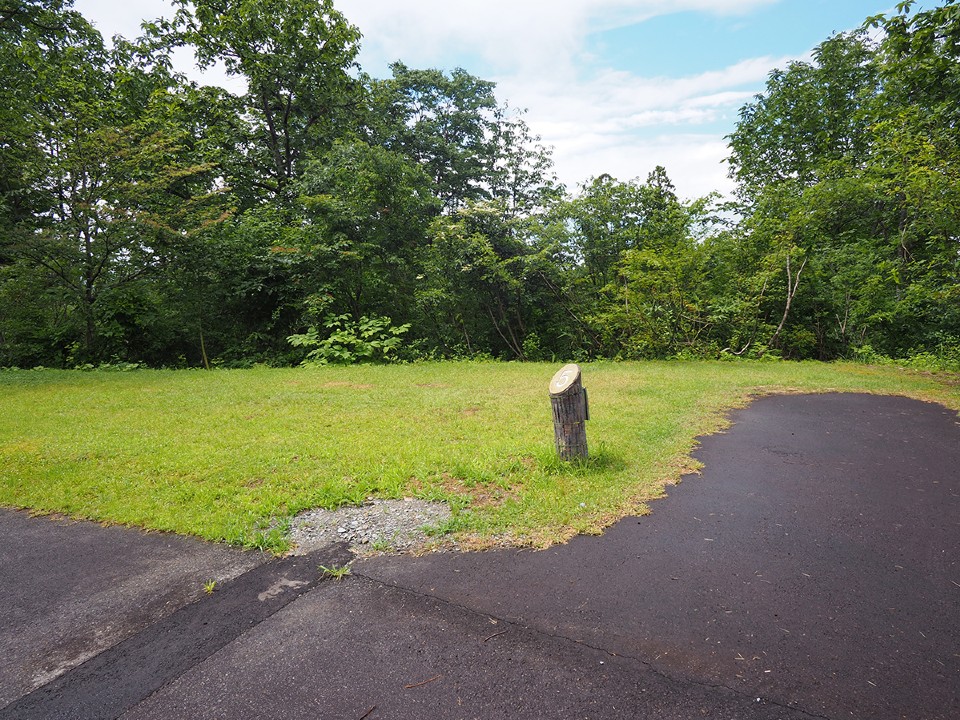 ▲越後妻有清田山キャンプ場