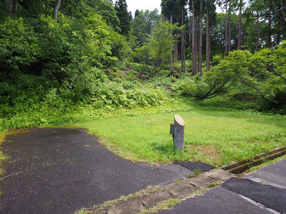 ▲越後妻有清田山キャンプ場