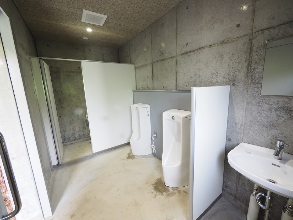 ▲越後妻有清田山キャンプ場