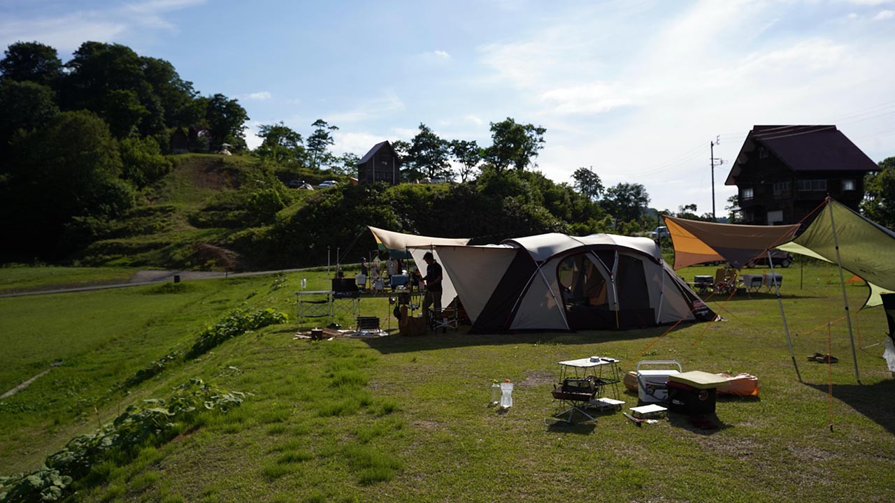 越後妻有 大厳寺高原キャンプ場