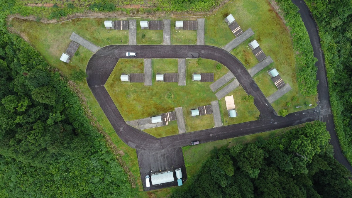 越後ハーブ香園入広瀬 場内見取り図