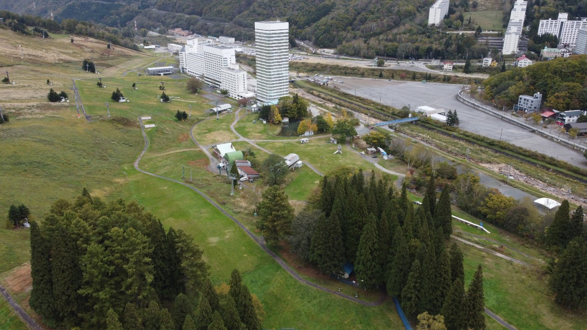 苗場高原オートキャンプ場 場内見取り図