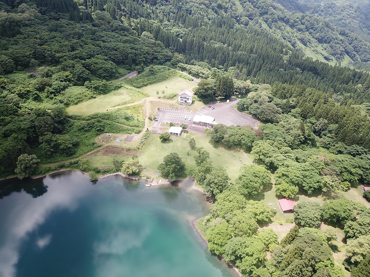 高浪の池キャンプ場 場内見取り図